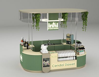 Coffee Booth, Juice Bar Design, Event Booth Design, Nestle Chocolate, Mall Kiosk, Cafe Counter, Food Kiosk, Food Stand, Event Booth