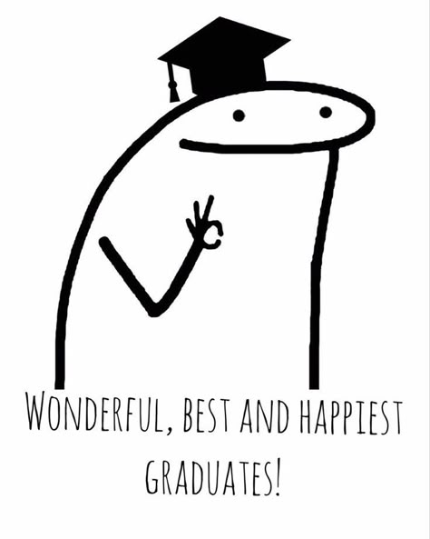 Graduation Doodles, Congratulations Card Design, Graduation Meme, Graduation Drawing, Graduation Cartoon, Funny Graduation Caps, Graduation Wallpaper, Grad Picture Ideas, Motivational Art Quotes