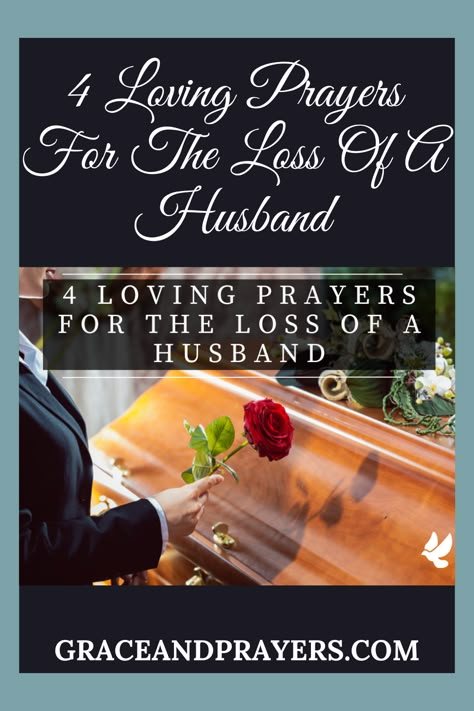 Seeking prayers for the loss of a husband? Then we hope that these 4 loving prayers will help you grieve for your husband and his beautiful soul. Prayers For Loss Of Husband, Prayers For My Husband, Prayer For Husband, Short Prayers, Finding Purpose, Give Me Strength, Prayer For Family, Christian Prayers, Prayers For Healing