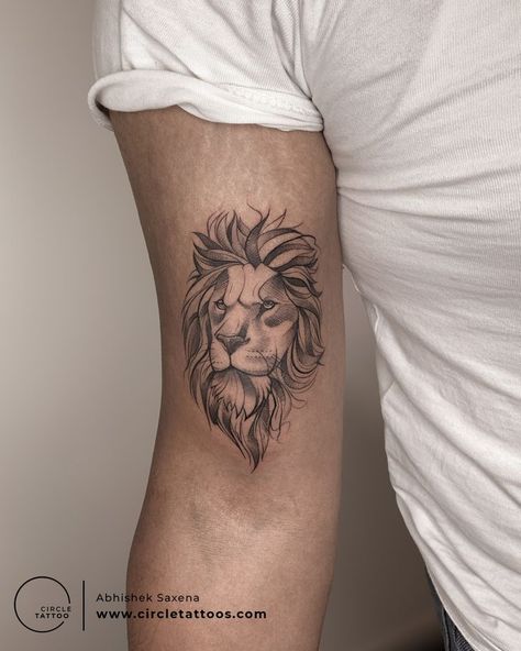 Cover Up Tattoo Design, Lion Arm Tattoo, Small Lion Tattoo, Wedding Band Tattoo, Brain Tattoo, Mens Lion Tattoo, Lion Head Tattoos, Boho Tattoos, Circle Tattoo