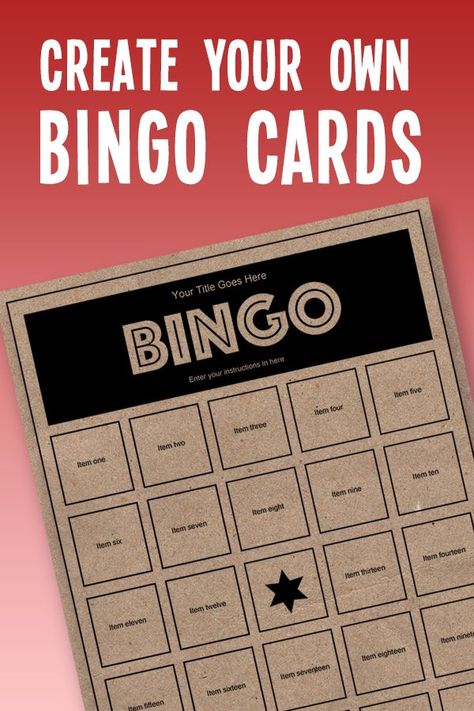 Bingo Card. Create your own custom game. Printable PDF Download. Automatically generates multiple cards. Editable bachelorette game. Create Family Bingo, Movie Bingo, Christmas bingo, Work event Bingo, Add your own text and generates 28 different cards. Printable PDF Download. Bingo Movie, Movie Bingo, Family Bingo, Bingo Christmas, Bachelorette Game, Christmas Party Planning, Daily Weekly Monthly Planner, Christmas Bingo, Bingo Card