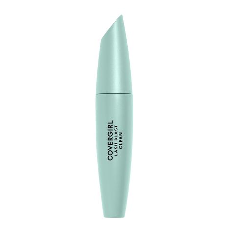 At face value, the pastel-green tube is the only noticeable difference in the CoverGirl Lash Blast Clean Volume Mascara — it is still the same shape and has the same thick brush as the old one. It also promises to offer the same high-impact, volumized look, but without any parabens, sulfates, talc, or mineral oil. The other major change comes from the materials that the mascara is made from. This new pack is FCS (Forest Stewardship Council) certified and made with 80 percent recycled paper. Covergirl Mascara, Brown Eyebrow Pencil, Vegan Mascara, Drugstore Mascara, Eyelash Primer, Soft Blonde, Beauty Products Gifts, Clean Vegan, Marula Oil