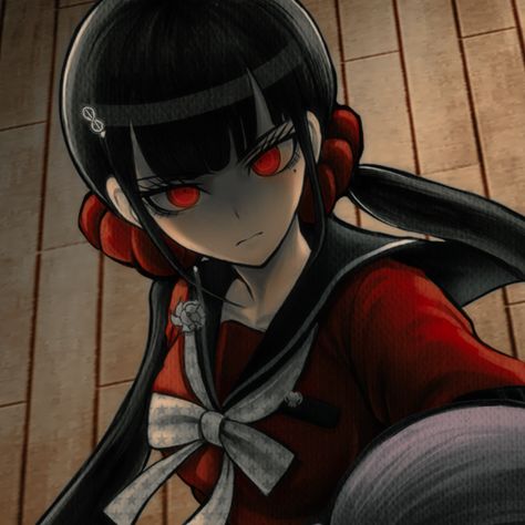 Yandere Kokichi, Maki Harukawa, Danganronpa Icons, X Reader, Game On, Danganronpa, Victorious, Red, Anime