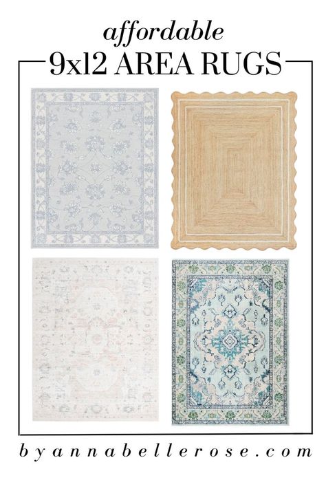 If youre looking for the best affordable 9×12 area rugs, then you have come to the right place. This post is all about the best area rugs at the best price! Rugs That Go With Sea Salt Paint, Area Rugs Neutral, Rug In Bedroom, Simple Rugs, Rugs Cozy, Sea Salt Paint, Front Porch Flower Pots, Inexpensive Rugs, Front Porch Flowers