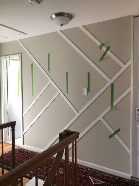 Diy Cobwebs, Modern Accent Wall, Beyond Paint, Shake Off, Accent Wall, To Create, Paint, Wall, Design