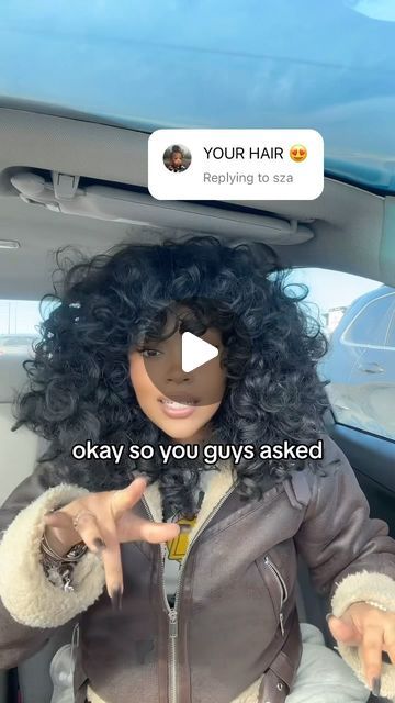 Tatiana Chisholm on Instagram: "May you all be blessed by the hair fairy today ✨🫶🏽🧚🏾👩🏾‍🦱  #wig #hairdeets #contentcreator #curlyhair" Long Curly Hair Wigs, Wig Curly Hairstyles For Black Women, Soft Hairstyles Black Women, Elegant Hair Black Women, Wet Look Hairstyles Black Women, Black Hair Weave Hairstyles, Long Weave Hairstyles Sew Ins, Harlem Nights Hairstyles Black Women, Weavon Hairstyles Nigerian