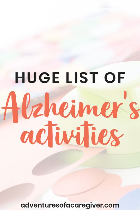 Caregiver recommended activities to keep dementia patients busy and engaged. Assisted Living Activities, Stimulating Activities, Memory Care Activities, Signs Of Alzheimer's, Senior Living Activities, Nursing Home Activities, Alzheimers Activities, Elderly Activities, Activity Director