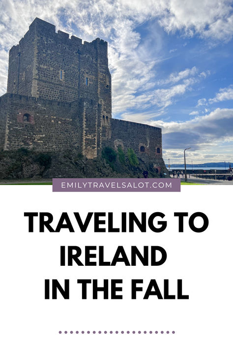 Planning some fall travel to Ireland? Here's everything you need to know when traveling to Ireland in the fall. Ireland In October, Traveling To Ireland, Travel To Ireland, Ireland Itinerary, Visit Ireland, Fall Travel, Ireland Travel, Summer Heat, In The Fall