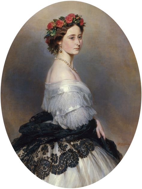 Franz Winterhalter, Royal Portraits Painting, Franz Xavier Winterhalter, Queen Victoria's Daughters, Franz Xaver Winterhalter, Era Victoria, Queen Victoria Family, Princess Louise, Victorian Portraits