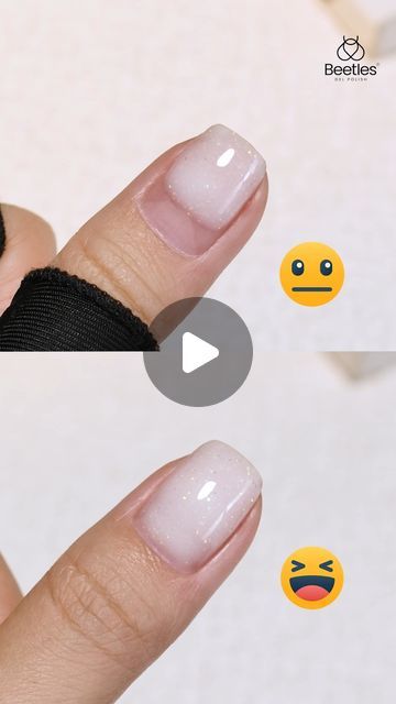 Beetles Gel Polish on Instagram: "💅How to fill newly grown nails with Beetles builder gel
✨Using Beetles Subtle Shimmer 6 Colors Builder Gel 

#beetlesgelpolish #nailhacks #nailtutorial #nails #nailsathome #buildergel #howtofillinbuildergel #howtofillimbuildergelnails" Using Builder Gel, How To Apply Builder Gel, Beetles Builder Gel, Beetles Gel Polish, Builder Gel, Nail Stuff, Nails At Home, Nail Tutorials, Beetles