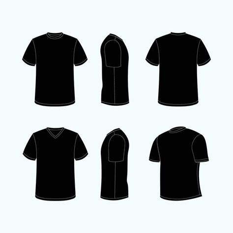 Plain Black T Shirt Template, Mock Up T-shirt Free, Mock Ups Free Templates, Tshirt Template Blank, Black T Shirt Template, Black Tshirt Template, Background Bola, Blank T Shirt Template, Black T Shirt Mockup