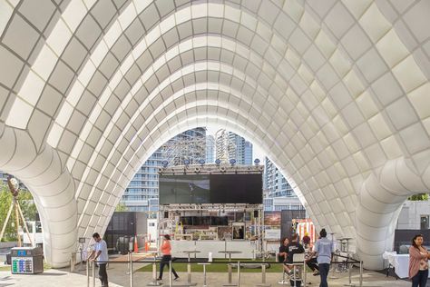 Gallery of Inflatable Architecture: Pneumatic Structures Transforming Built Environments - 9 Structure Architecture, Structural Engineering, Built Environment, Objects Design, Innovation Design, Opera House, Ontario, Sydney Opera House, Architects