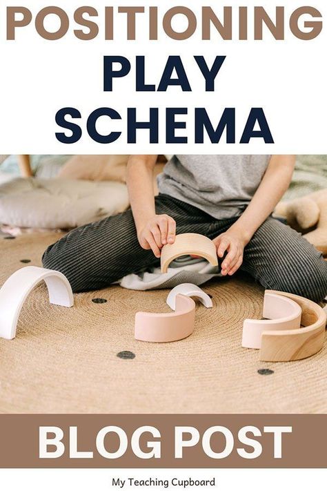 The positioning schema is a play schema commonly observed in preschool and kindergarten children. If you have children interested in sorting objects or continuously lining them up, then you have children developing the positioning play schema. Learn more about this play schema and discover some practical tips and activities to support this play schema in the early years classroom. Schemas Early Years, Play Based Classroom, Reggio Emilia Classroom, Early Years Classroom, Early Years Educator, Early Childhood Teacher, Early Childhood Classrooms, Reasoning Skills, Teaching Inspiration