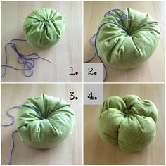 Easy DIY Fabric Pumpkins - Brittany Estes Diy Fabric Pumpkins, Crafts Easy Diy, Autumnal Decor, Pumkin Decoration, Halloween Fabric Crafts, House Needs, Fall Pumpkin Crafts, Fall Deco, Crafts Easy