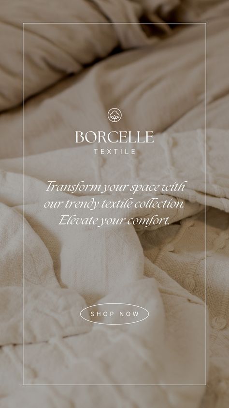 Beige and White Modern Elegant Homeware Instagram Story - Templates by Canva Frame Story, Font Combos, Create Your Story, Graphic Designing, Story Templates, Brand Story, Instagram Story Template, Story Template, Instagram Post Template