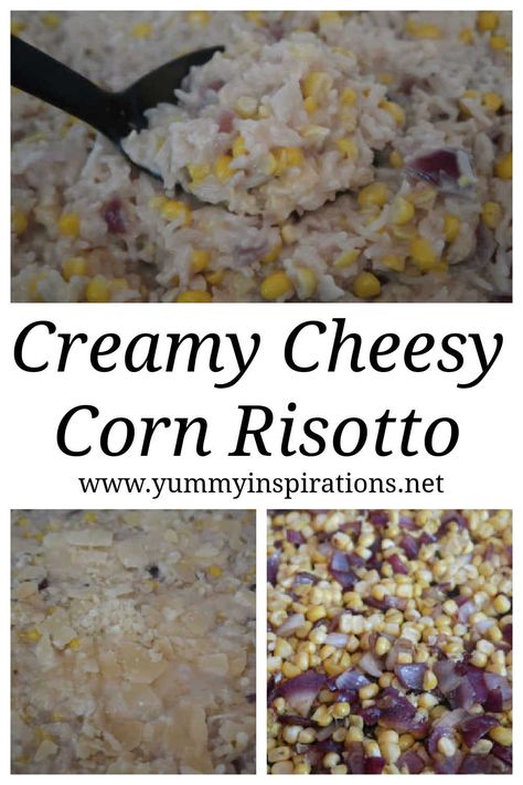 Sweet Corn Risotto Recipe – How to make an Easy and Creamy classic risotto with ears of corn or corn cobs – with the video tutorial. Sweet Corn Risotto Recipe, Sweet Corn Risotto, Classic Risotto, Corn Risotto, Risotto Recipes Easy, Cheesy Corn, Risotto Recipe, Easy Budget, Ears Of Corn