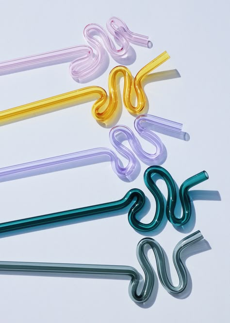 Glass Crazy Straw Drinking Straws Krazy Straw - Etsy Tiktok Gift Ideas, Early 2010s Nostalgia, Nestldown Wedding, Crazy Straws, Party Bowls, Save Our Planet, Drinking Straw, Drink Straw, Home Board