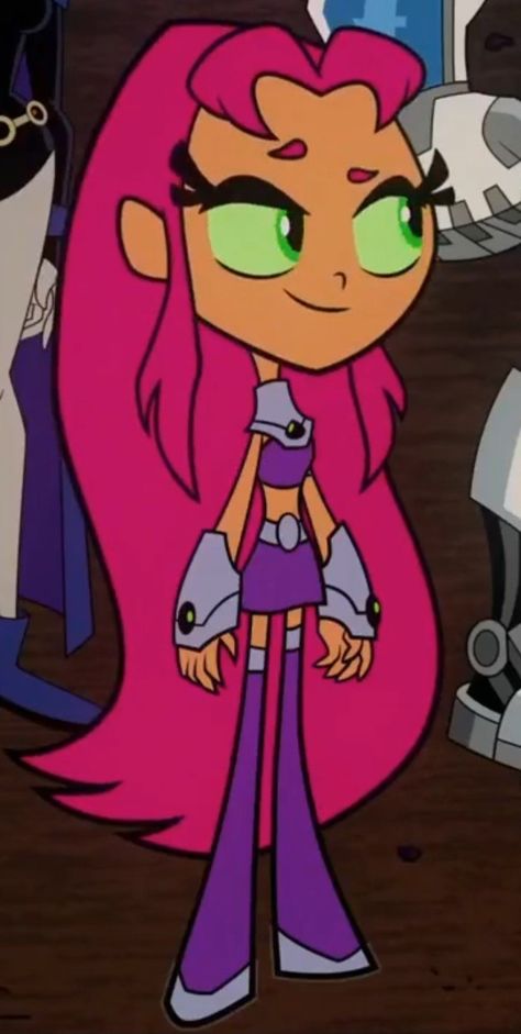 Star Fire Hair, Teen Titans Star Fair, Star Fire Drawing, Stella Character, Star Fire Costume, Starfire Makeup, Alien Cartoon Character, Halloween Costumes Redhead, Teen Titans Go Starfire