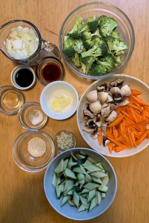 How To Make Hibachi Vegetables, Hibachi Vegetables Air Fryer, Black Stone Hibachi Veggies, Hibachi Broccoli Recipe, Hibachi Veggies On Blackstone, Habatchi Veggies, Hibachi Vegetables Sauce, Hibachi Mushrooms, Hibachi Style Vegetables