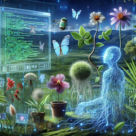 🌿 AI in Botanical Research: AI identifies plant species and monitors biodiversity. Imagine AI helping to preserve our natural heritage. #AIBotany #Biodiversity Biodiversity Poster Ideas, Natural Science Aesthetic, Biodiversity Art, Identify Plant, Create Drawing, Natural Heritage, Fictional World, Plant Species, Deep Learning