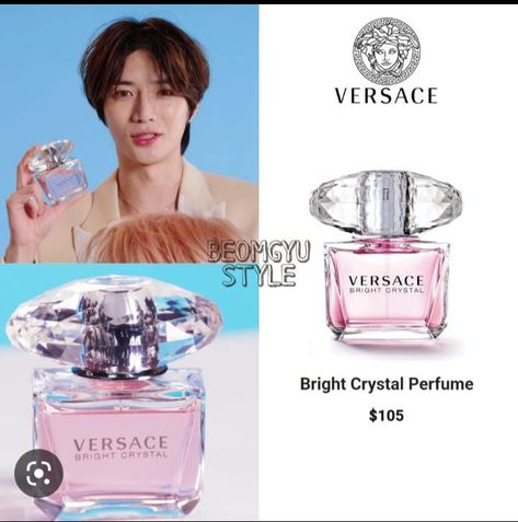 Versace Perfume, Versace Bright Crystal, Blackpink Lisa, Versace