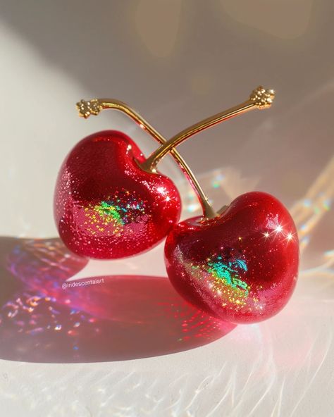 𝓒𝓱𝓮𝓻𝓻𝔂 𝓵𝓲𝓹𝓼 🍒💋 #SundayMorning #Sunday #CherryLips #Cherry #Lips💋 #Iridescent #IridescentCherry #IridescentLips #IridescentArt #IridescentAIArt #ConceptArt #Cherries #Cherries🍒 #GlitterArt #Glitter Cherry Astethic, Christmas Cherries, Soft Ethereal Aesthetic, Soft Dreamy Aesthetic, Glossy Aesthetic, Branding Icon, Fairytale Food, Lip Artwork, Ethereal Photography