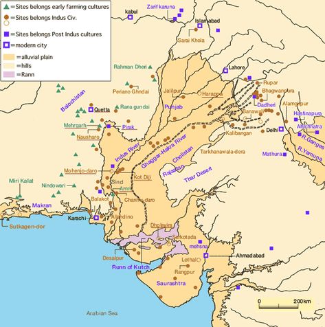 Indus-Sarasvati Civilization - The Human Journey Bronze Age Civilization, Sharingan Wallpapers, Caravaggio Paintings, Mohenjo Daro, Indian History Facts, Indus Valley Civilization, Indus Valley, History Of India, Town Planning