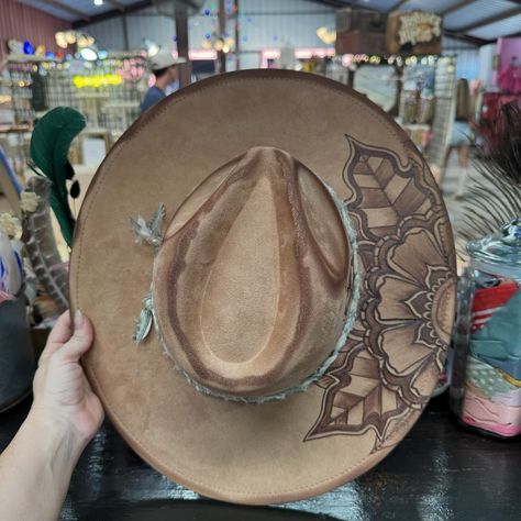 Shopping the Round Top Antiques month? Stop by @marketplace_warrenton! We are in barn C with our hand burned hats and accessories. You can watch @velvet_fox_hatter freehand burning his designs right in front of you! We can’t wait to see y’all there 🫶🏻 . . . #warrenton #warrentontx #warrentontexas #roundtop #roundtoptexas #roundtopantiqueshow #roundtoptx #roundtopantiquesweek #hat #hats #westernhats #hatfashion #hatart #hatartist #tattooed #burned #handburned #burnedhats #westernchic #westernw... Burned Hats, Round Top Antiques, Round Top Texas, Hand Burn, Antique Show, Western Chic, Western Hats, Round Top, Top Round