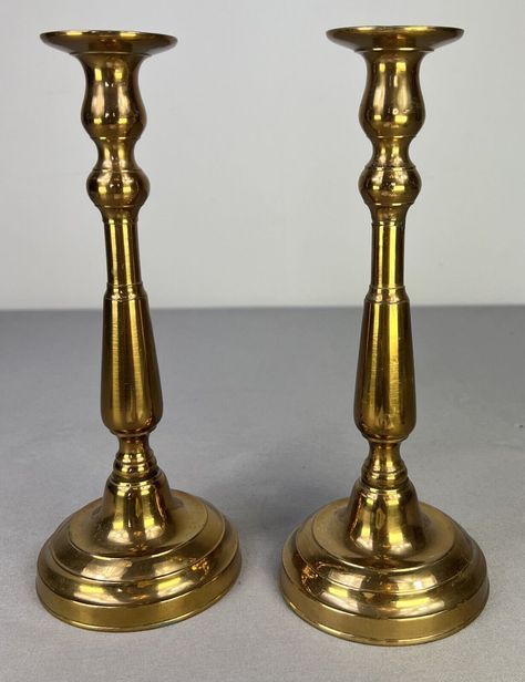 PAIR OF FRENCH VINTAGE CANDLE HOLDERS (LOT 5176) Vintage Candle Holder, Vintage Dressing Tables, Vintage Candle, Mirrored Wardrobe, Wooden Candles, Dressing Table Mirror, Vintage Candle Holders, Vintage Candles, French Oak