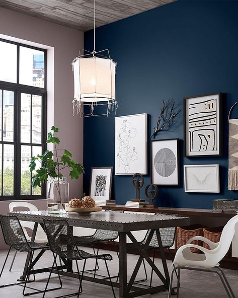 6 Designers Respond to Sherwin-Williams' 2020 Color of the Year Coordinating Paint Colors, Bedroom Colours, Colors For Living Room, Dining Room Paint Colors, Room Wall Colors, Popular Paint Colors, Wall Colours, Trending Paint Colors, Dining Room Paint