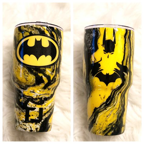 Personalized Batman Tumbler Super Hero Tumbler Ideas, Dark Knight Tumbler, Marvel Epoxy Tumbler, Tumbler Batman, Batmobile Tumbler, Yeti Cup Designs, Tumbler Cups Personalized, Yeti Cup, Kids Cups