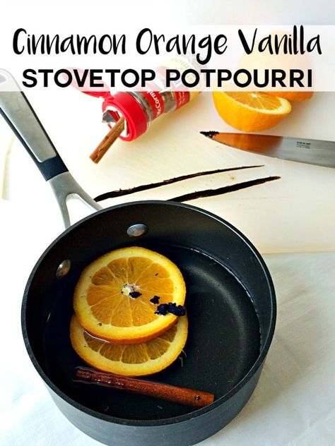 Cinnamon Orange Vanilla Stovetop Potpourri – Moments With Mandi Stove Potpourri, Orange Potpourri, Cinnamon Smell, Homemade Potpourri, Small Slow Cooker, Simmer Pot Recipes, Stove Top Potpourri, Simmering Potpourri, Potpourri Recipes