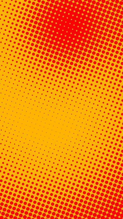 Comic Book Texture, Pop Art Texture, Pop Art Background Pattern, Comic Background Pop Art, Yellow Pattern Background, Comic Texture, Comic Dots, Red And Orange Background, Orange And Yellow Background