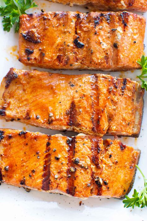 Grilled Salmon Marinade, Bbq Salmon Recipes, Best Grilled Salmon, How To Grill Salmon, Best Grilled Salmon Recipe, Grill Salmon, Grilled Salmon Recipe, Salmon Stir Fry, Grilled Salmon Recipes