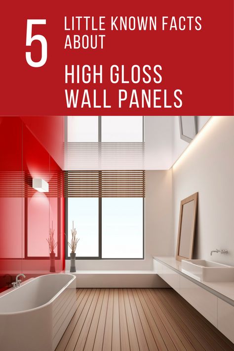 These high gloss wall panels are hot for shower and bathroom remodeling projects (they look like back painted glass but are more affordable) but do you know anything about them? Learn 5 little known facts about these glossy grout free shower and tub wall panels by clicking through. | Innovate Building Solutions Acrylic Shower Walls, Acrylic Wall Panels, Kitchen Wall Panels, Bathroom Paneling, Glass Splashbacks, Back Painted Glass, Painting Shower, Bathroom Shower Walls, Bathroom Wall Panels