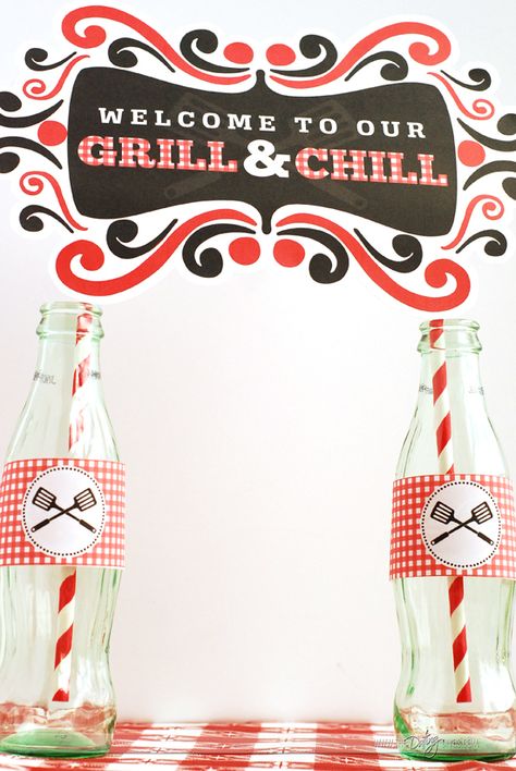 BBQ Date Night Decoration Grill And Chill Party Decor, Backyard Birthday Decorations, Grill And Chill, Bbq Decorations, Housewarming Ideas, Bbq Party Decorations, Night Decoration, Bbq Party Food, Bbq Theme