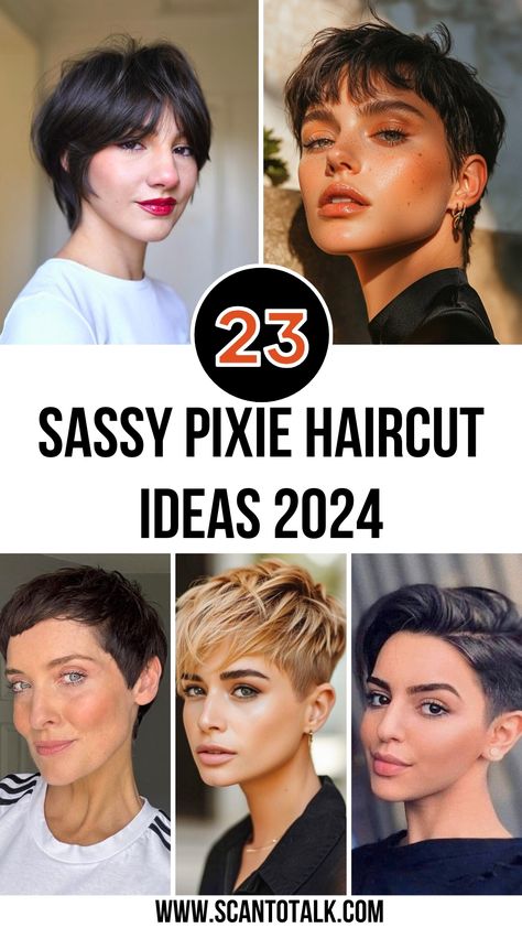 When it comes to bold and edgy hairstyles, nothing beats the timeless appeal of a sassy pixie haircut. This short, stylish cut has been a go-to for women who want to express their personality and embrace a look that’s both low-maintenance and undeniably fierce. In this article, we’ve rounded up 23 sassy pixie haircut ideas that will inspire you to take the plunge and go short. Pixie Edgy Haircut, Short Hairstyle Low Maintenance, Pixie Haircut For Long Faces, Short Undercut Hairstyles Pixies, Short Goth Hairstyles Pixie Cuts, Short Punky Hairstyle Women, Short Hairstyle Women Edgy, Short Lesbian Haircut, Spikey Pixie Cuts