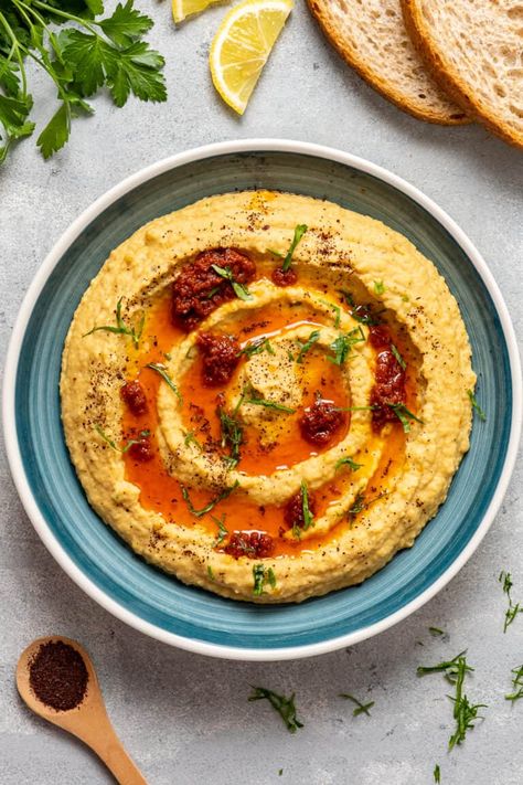 Lentil Hummus Recipe, Red Lentil Hummus, Tomato Paste Sauce, Lentil Dip, Vegan Lentil Recipes, Lentil Hummus, Red Lentil Recipes, Thanksgiving Salad, Hummus Dip