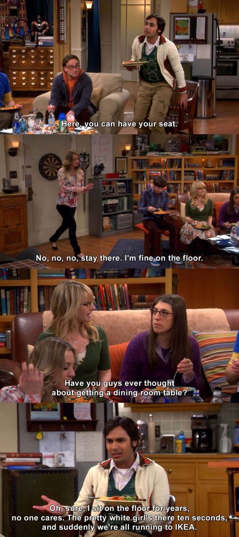 TVGag - Funny TV Quotes and hilarious Gifs The Big Bang Theory Quotes, Rajesh Koothrappali, Bernadette Rostenkowski, Big Bang Memes, Funny Tv Quotes, Big Bang Theory Memes, Theory Quotes, Big Bang Theory Quotes, Bigbang Theory