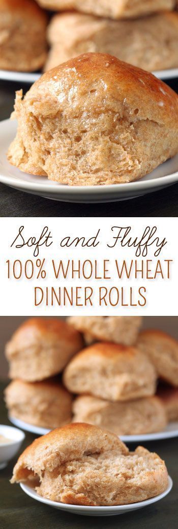 Whole Wheat Dinner Rolls, Wheat Dinner Rolls, Wheat Rolls, Whole Wheat Rolls, Fluffy Dinner Rolls, Wheat Recipes, Dinner Rolls Recipe, Bread Machine Recipes, Monkey Bread