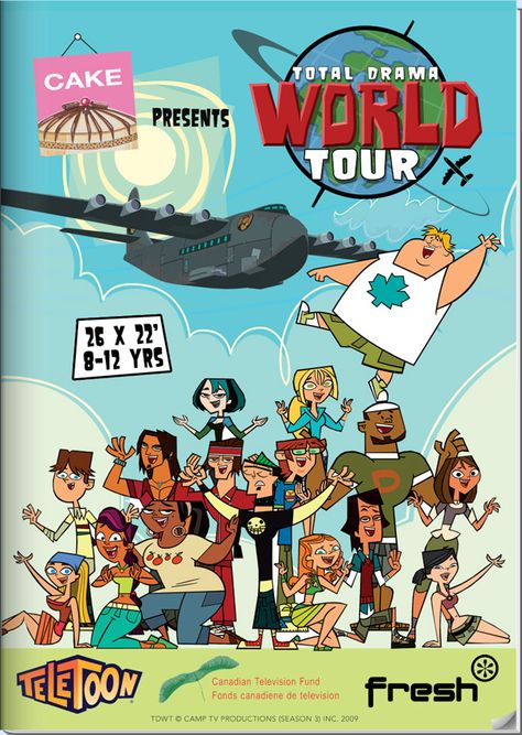 Total Drama World Tour, Island Wallpaper, Color Wallpaper Iphone, Drama Total, Utila, Total Drama Island, Kid Movies, Tour Posters, Anime Reccomendations