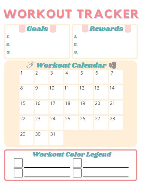 Workout Chart Tracker, Workout Sheets, Exercise Tracker, Fitness Tracker Printable, Printable Workout, Tracker Ideas, Workout Tracker, Water Challenge, Tracker Fitness