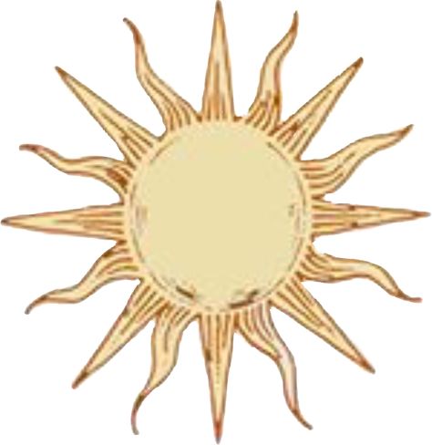 #sun #yellow #mythology #sunday #freetoedit Vintage 70s Aesthetic, Sun Wallpaper, Sun Drawing, Sun Aesthetic, Sun Painting, Sun Illustration, Sun Yellow, Png Aesthetic, Sun Tattoo