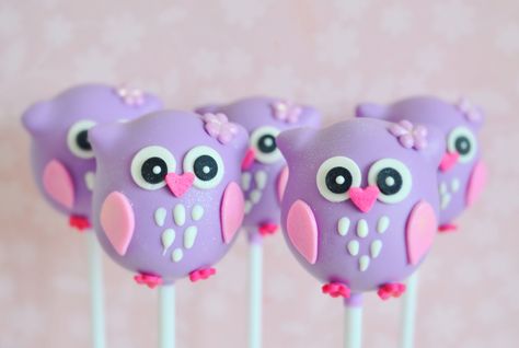 Owl Cake Pops Owl Cake Pops, Pop Cakes, 9 Birthday, Owl Birthday Parties, Cake Pop Decorating, Owl Cake, Mini Dessert, Owl Birthday, Kids Party Food