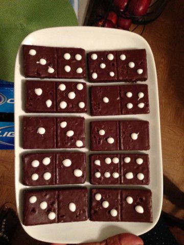 Adult Games Night, Games Night Party, Domino Brownies, Adult Game Night Party, Game Night Decorations, Game Night Snacks, Game Night Party, Game Night Food, Adult Game Night