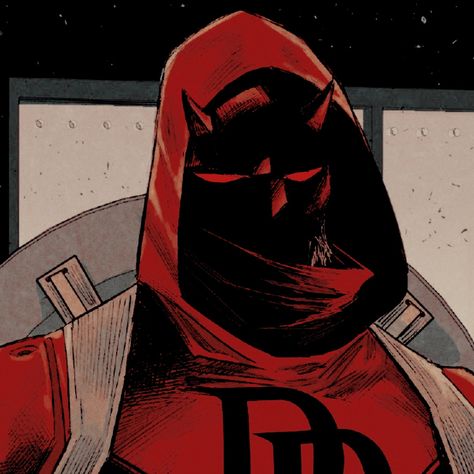 Daredevil Pfps, Daredevil Pfp, Daredevil Comic Art, Daredevil Mask, Comics Pfp, Daredevil Icon, Matt Murdock Daredevil, Comic Pfp, Ezreal League Of Legends