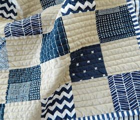 ... all finished :).           I'm really glad I talked myself into not using my usual white or gray solid fabric. Instead I went with ... Sotak Handmade, Qov Quilts, Navy Prints, Blue Quilt Patterns, Navy Blue Quilt, Kid Quilts, Crochet Baby Costumes, Indigo Quilt, Asian Quilts