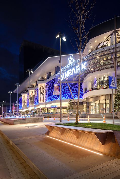 Canpark Shopping Mall – Toner Architects Commercial Building Plans, Modern Bungalow Exterior, Shopping Mall Design, Shopping Mall Architecture, Commercial Design Exterior, Future Buildings, Strip Mall, Bungalow Exterior, Eco Architecture