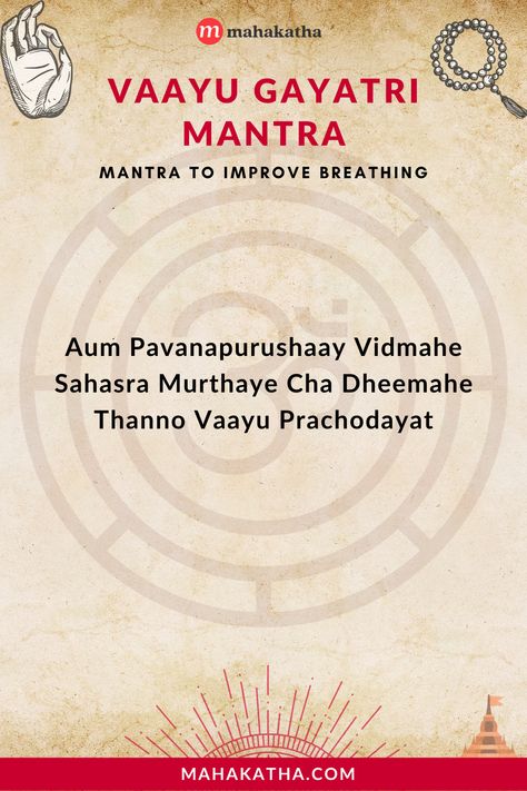 The Vaayu Gayatri Mantra draws its strength from the 'air' element and makes your breathing stronger and more consistent with regular meditation. #mahakatha#mantra#meditation#strength#airmantra#gayatri#strongbreathing Shree Krishna Mantra, Saraswati Mantra, Buddha Mantra, Nam Myoho Renge Kyo, Jyotish Remedy, Most Powerful Mantra, Powerful Goddess, Goddess Saraswati, Mantra For Good Health