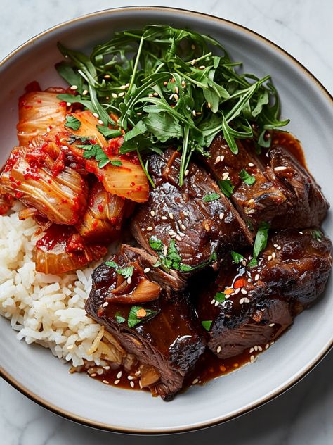 Korean Style Pot Roast: Gluten-Free and Whole Health Flexi-Plan - Silver Fork Gluten Free Healthy Eating Plans, Perfect Health Diet, Chuck Roast Recipes, Fit And Fabulous, Delicious Family Meals, Fat Burning Diet, No Carb Recipes, Health Conscious, Chuck Roast